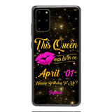 Personalized Birthday's Girl Phone Case Printed V3Q 0104
