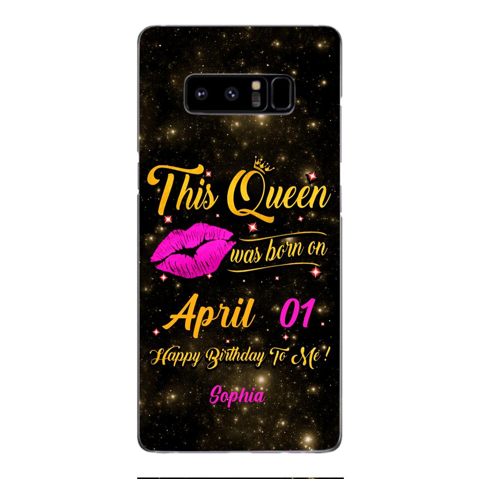 Personalized Birthday's Girl Phone Case Printed V3Q 0104