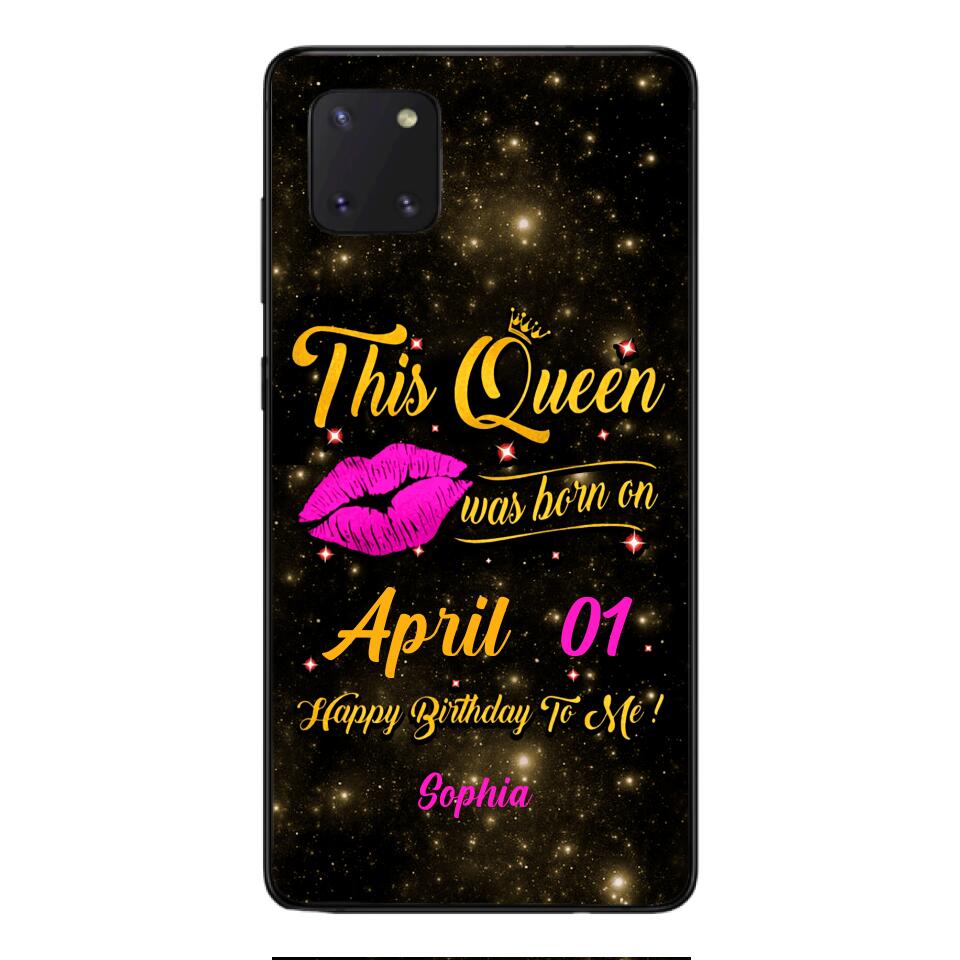 Personalized Birthday's Girl Phone Case Printed V3Q 0104