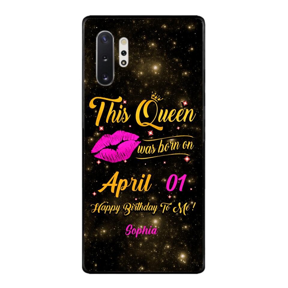 Personalized Birthday's Girl Phone Case Printed V3Q 0104