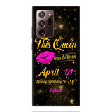 Personalized Birthday's Girl Phone Case Printed V3Q 0104