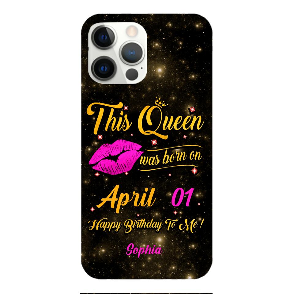 Personalized Birthday's Girl Phone Case Printed V3Q 0104