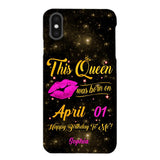 Personalized Birthday's Girl Phone Case Printed V3Q 0104