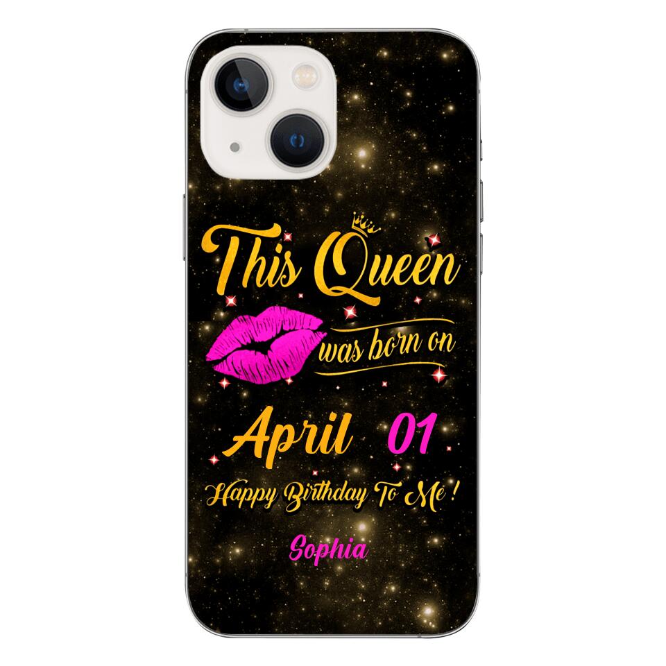 Personalized Birthday's Girl Phone Case Printed V3Q 0104