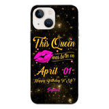 Personalized Birthday's Girl Phone Case Printed V3Q 0104