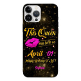 Personalized Birthday's Girl Phone Case Printed V3Q 0104