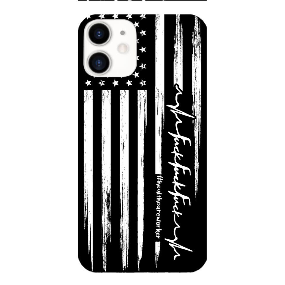 PERSONALIZED NURSE WITH HASHTAG PHONCASE QTVQ0104