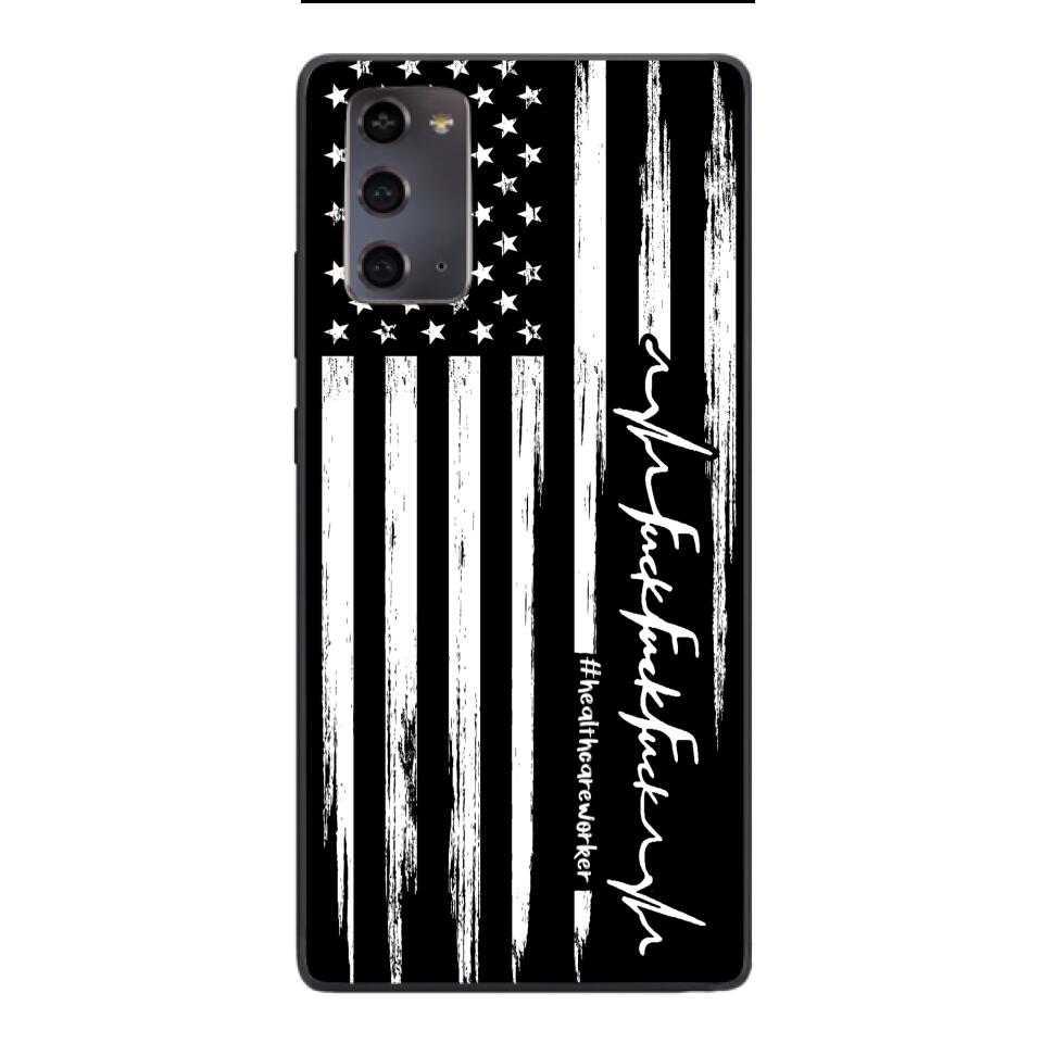 PERSONALIZED NURSE WITH HASHTAG PHONCASE QTVQ0104