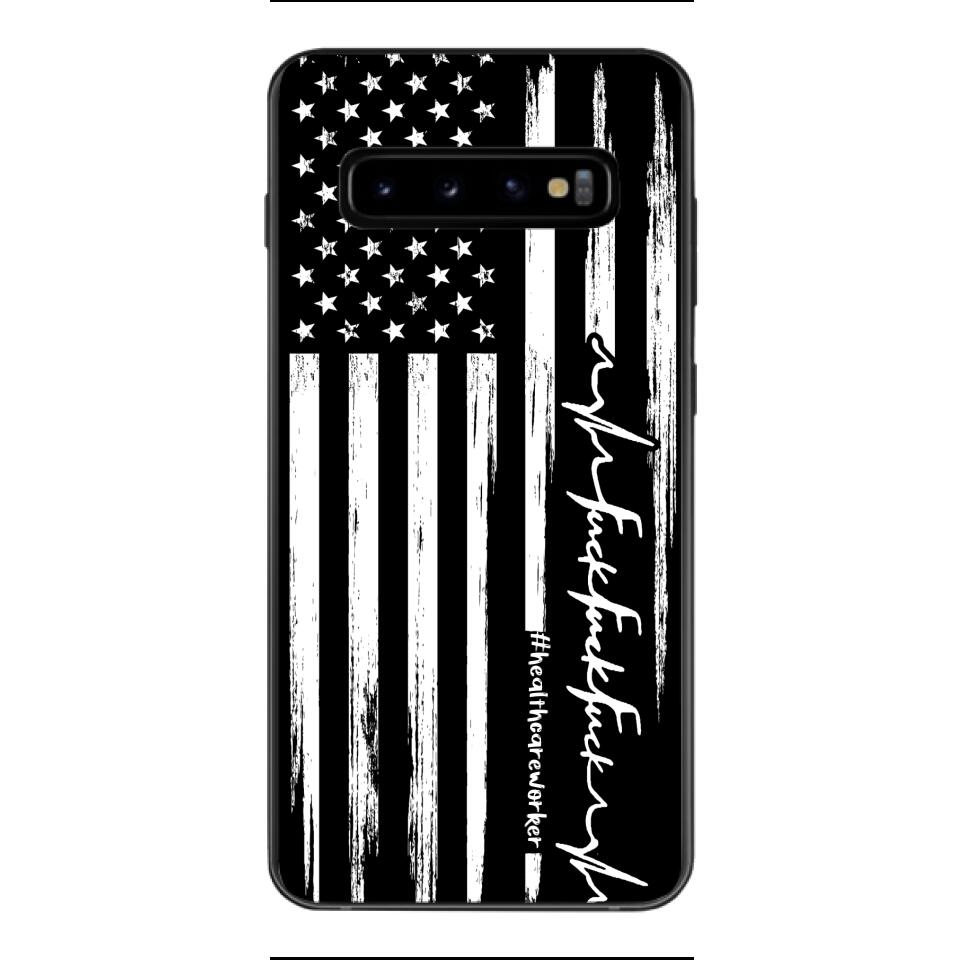 PERSONALIZED NURSE WITH HASHTAG PHONCASE QTVQ0104