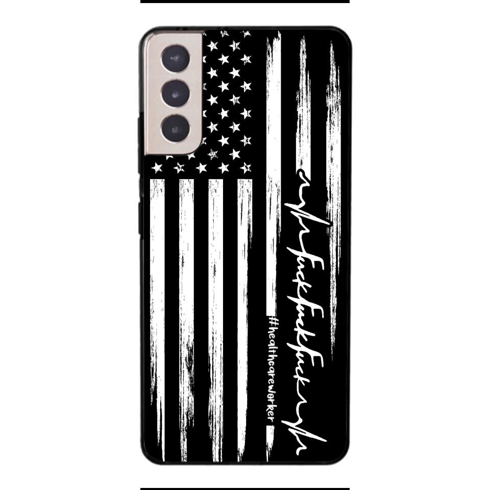 PERSONALIZED NURSE WITH HASHTAG PHONCASE QTVQ0104