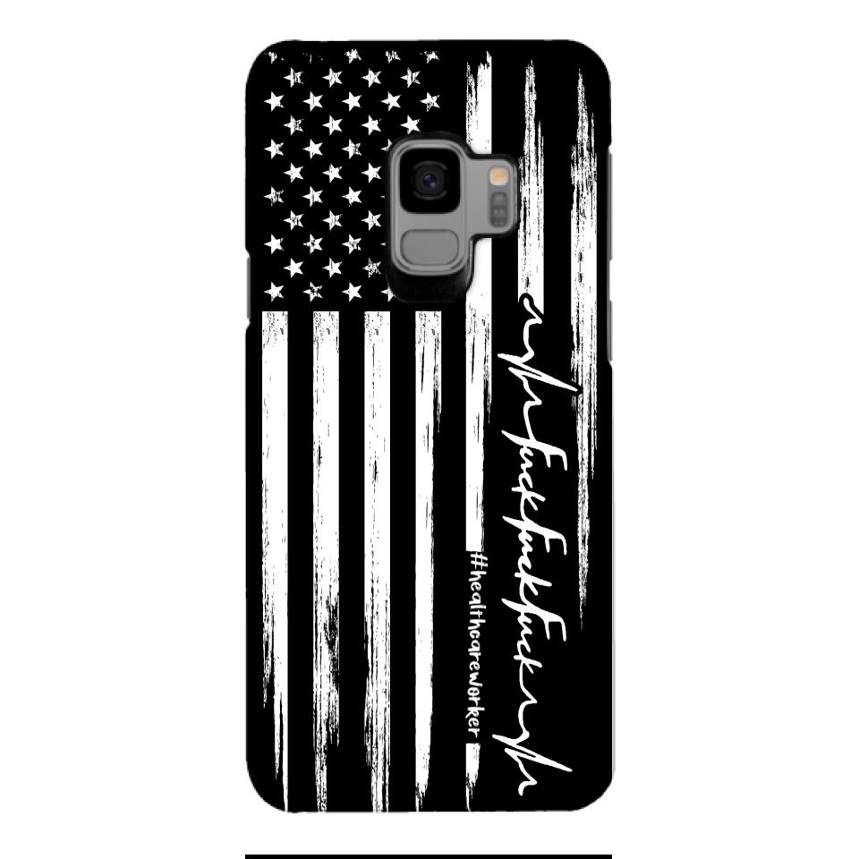PERSONALIZED NURSE WITH HASHTAG PHONCASE QTVQ0104