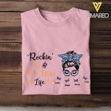 Personalized Rockin' The Fire Wife Life Tshirt Printed 22APR-HC01