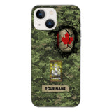 Personalized Canadian Army Camo Phone Case Printed 3C 0404