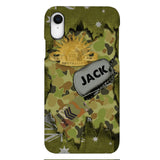 Personalized Austrian Soldier/Veterans Phone Case Printed T3Q 0404
