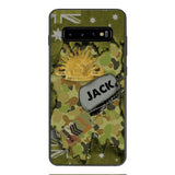 Personalized Austrian Soldier/Veterans Phone Case Printed T3Q 0404