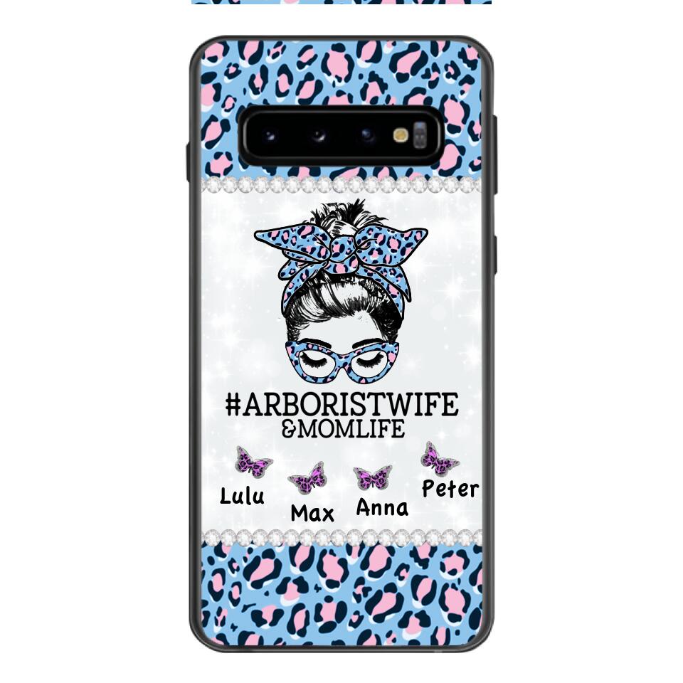 Personalized Arboristwife & Momlife Phone Case Printed 22APR-HC01