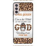 PERSONALIZED MONTH GIRL LEOPARD PHONECASE 3T 0504