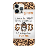 PERSONALIZED MONTH GIRL LEOPARD PHONECASE 3T 0504