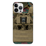 Personalized Belgian Soldier Phone Case Printed 22APR-DT05