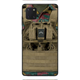 Personalized Belgian Soldier Phone Case Printed 22APR-DT05