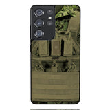 Personalized Danish Soldier Phone Case Printed 22APR-DT05