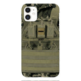 Personalized French Soldier Phone Case Printed 22APR-DT05