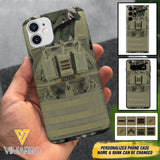 Personalized French Soldier Phone Case Printed 22APR-DT05