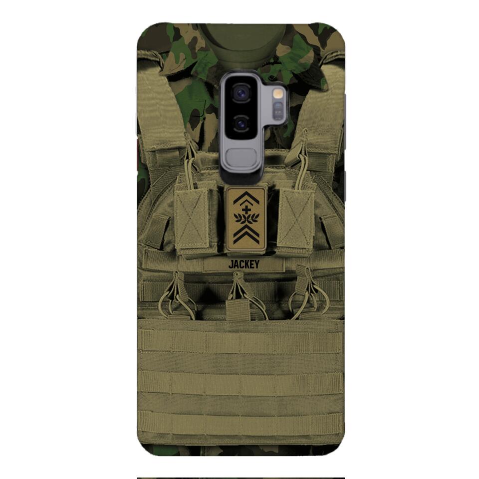 Personalized Swiss Soldier Phone Case Printed 22APR-DT05
