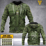 PERSONALIZED CANADIAN VETERAN CAMO HOODIE 3D PRINTED QTDT0504