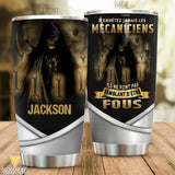 Personalized Mécaniciens Tumbler Printed 22APR-QH06