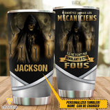 Personalized Mécaniciens Tumbler Printed 22APR-QH06