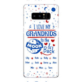Personalized I Love My Grandkid Phone Case Printed 3T 0604