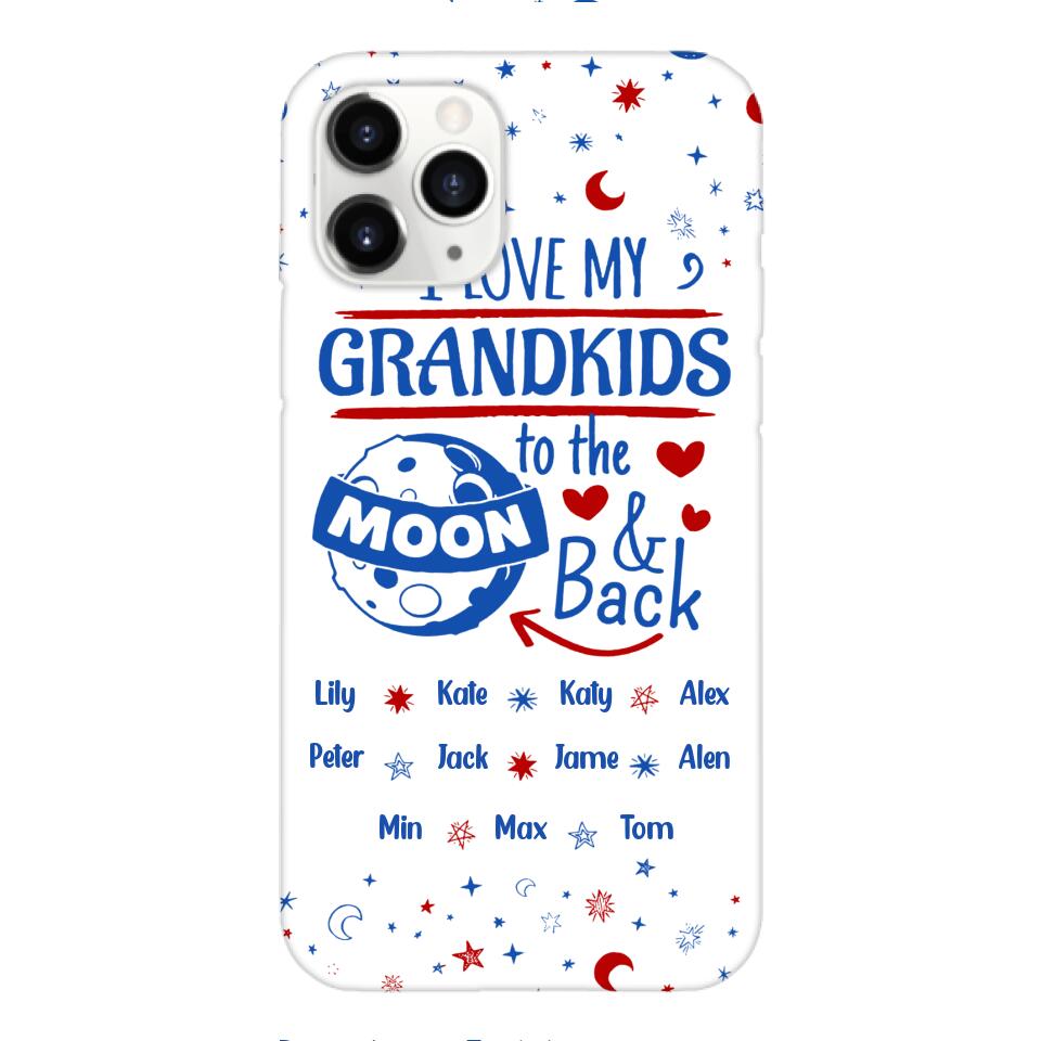 Personalized I Love My Grandkid Phone Case Printed 3T 0604