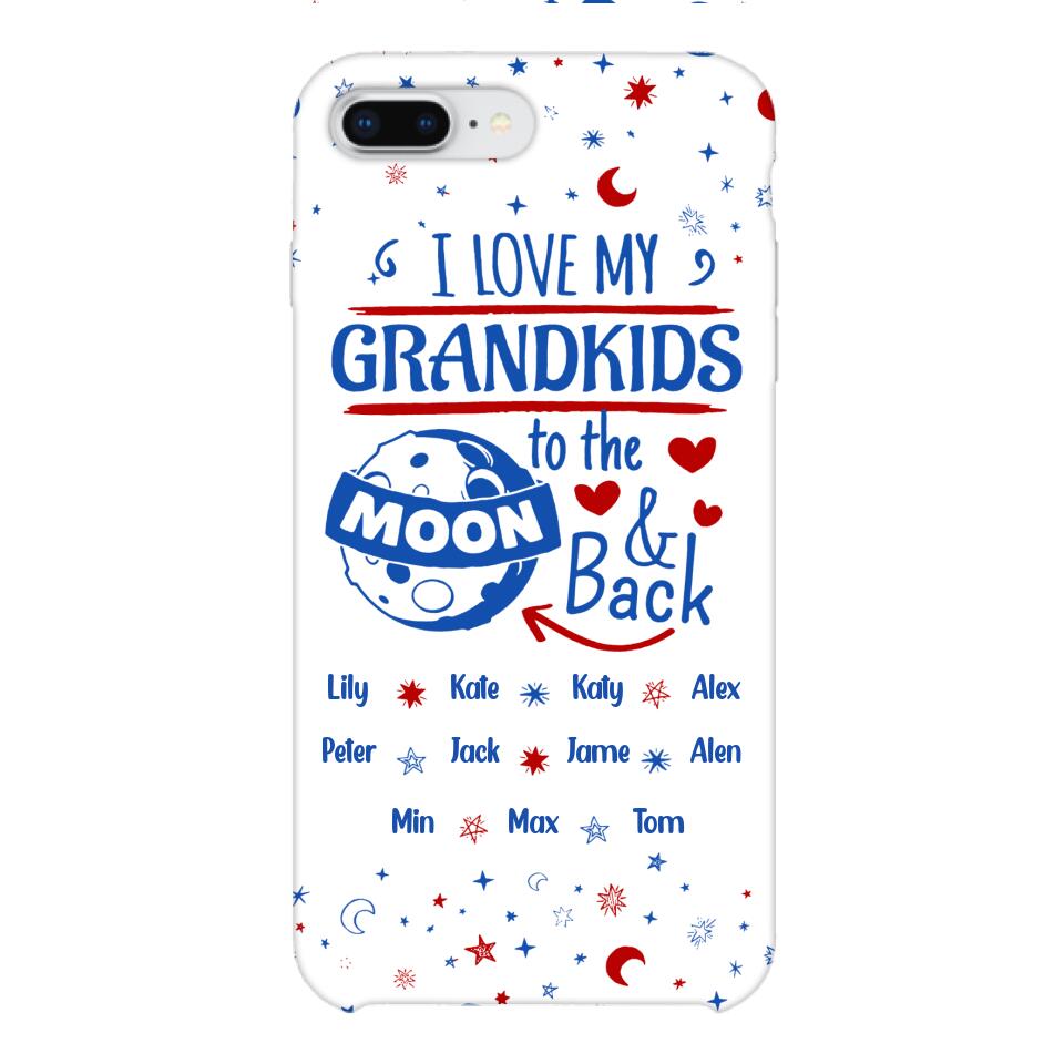 Personalized I Love My Grandkid Phone Case Printed 3T 0604