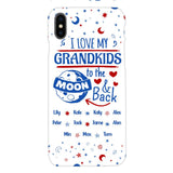 Personalized I Love My Grandkid Phone Case Printed 3T 0604