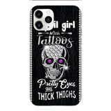 Personalized Girl with tattoos Phone Case Printed T3Q 0604
