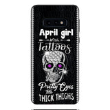 Personalized Girl with tattoos Phone Case Printed T3Q 0604