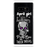 Personalized Girl with tattoos Phone Case Printed T3Q 0604
