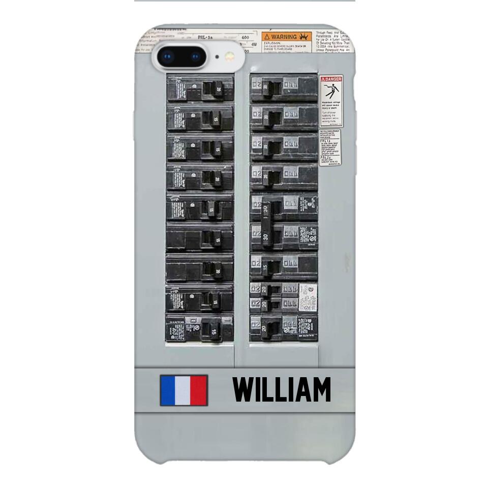Personalized France Electrician Phone Case Printed 22APR-MQ06