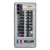 Personalized France Electrician Phone Case Printed 22APR-MQ06