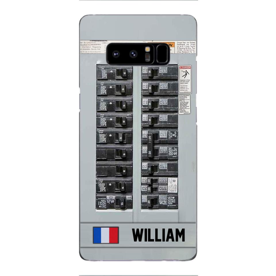 Personalized France Electrician Phone Case Printed 22APR-MQ06