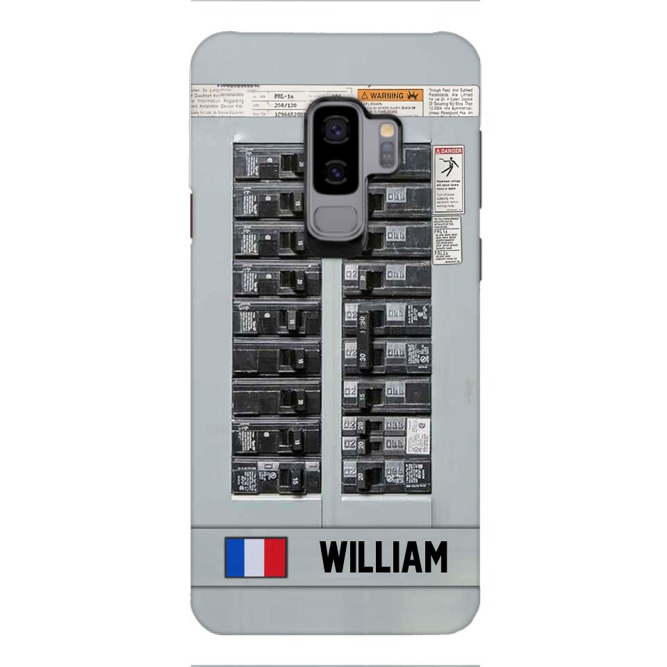 Personalized France Electrician Phone Case Printed 22APR-MQ06