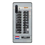 Personalized Netherlands Electrician Phone Case Printed 22APR-MQ06