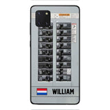 Personalized Netherlands Electrician Phone Case Printed 22APR-MQ06