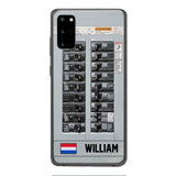 Personalized Netherlands Electrician Phone Case Printed 22APR-MQ06