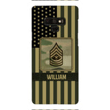 DH Personalized U.S Soldier Phone Case Printed DT064