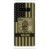 DH Personalized U.S Soldier Phone Case Printed DT064