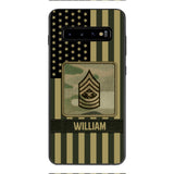 DH Personalized U.S Soldier Phone Case Printed DT064
