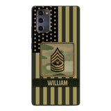 DH Personalized U.S Soldier Phone Case Printed DT064