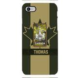 DH Personalized Canadian Soldier Phone Case Printed DT064